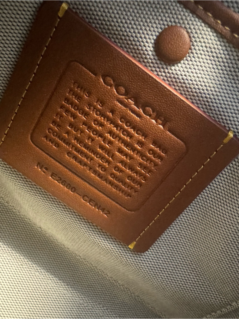 Coach Rogue 31 Green Loved Leather - Picture 9 of 9
